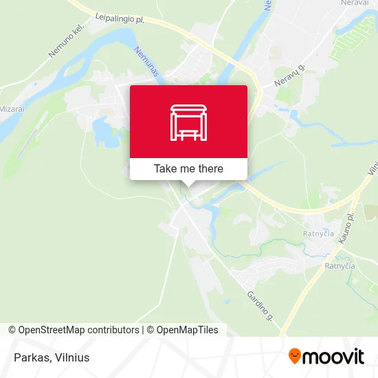 Parkas map