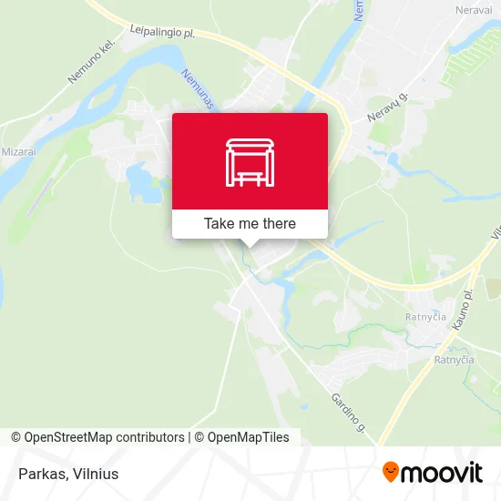 Parkas map
