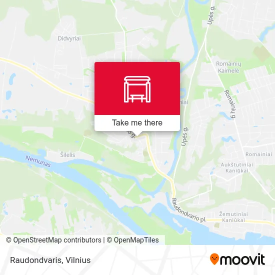 Raudondvaris map