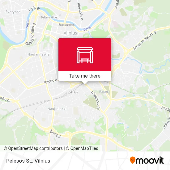 Pelesos St. map