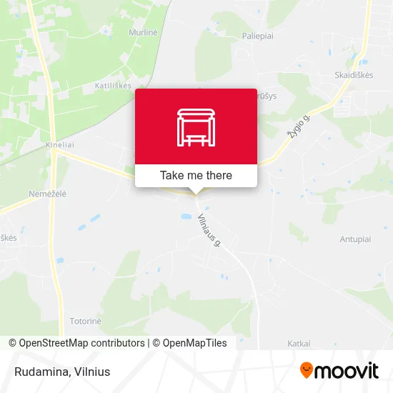 Rudamina map