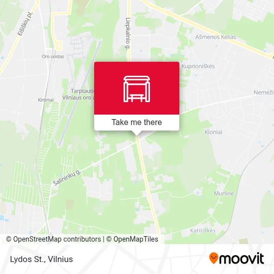 Lydos St. map