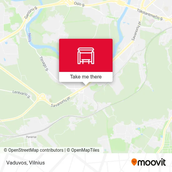 Vaduvos map