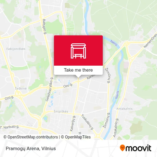Pramogų Arena map