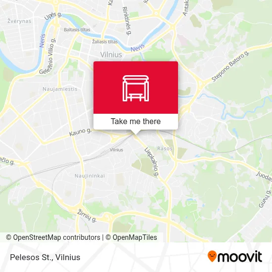 Pelesos St. map