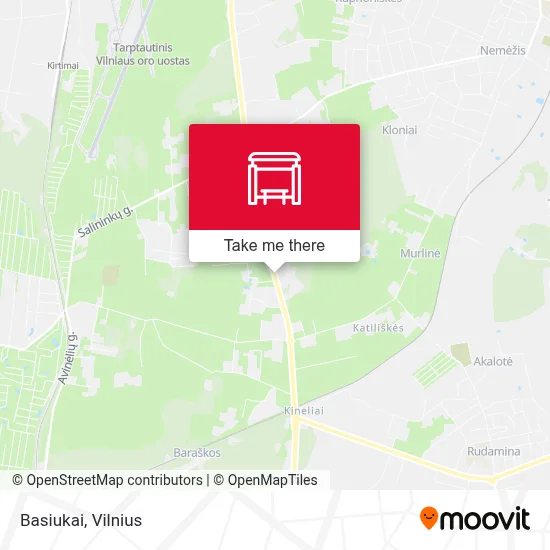 Basiukai map