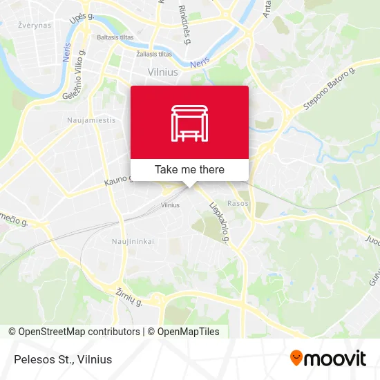 Pelesos St. map