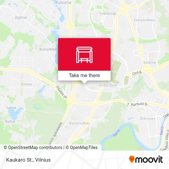 Kaukaro St. map