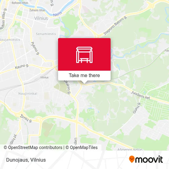 Dunojaus map