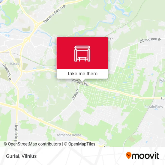 Guriai map