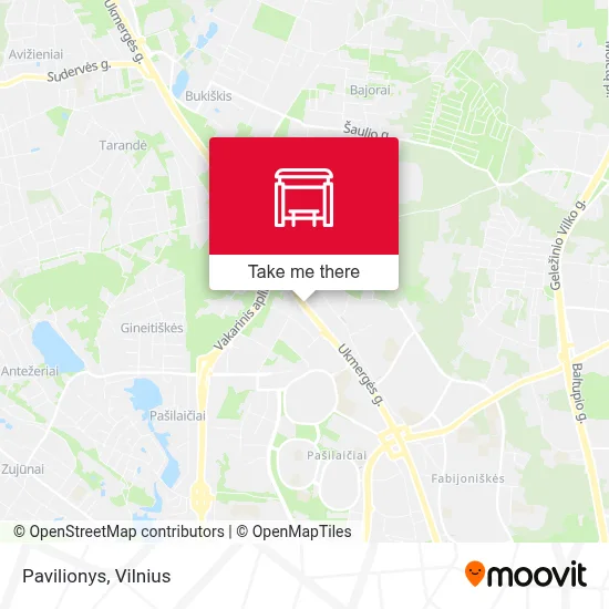 Pavilionys map