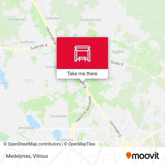 Medelynas map