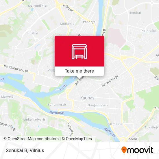 Senukai B map
