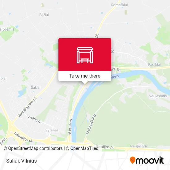 Saliai map