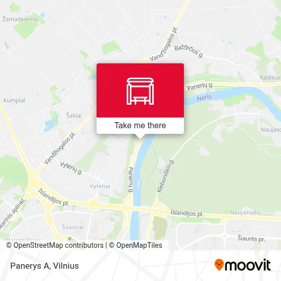Panerys A map