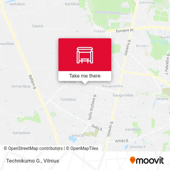 Technikumo G. map