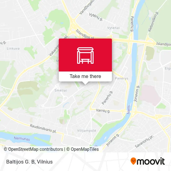Baltijos G. B map