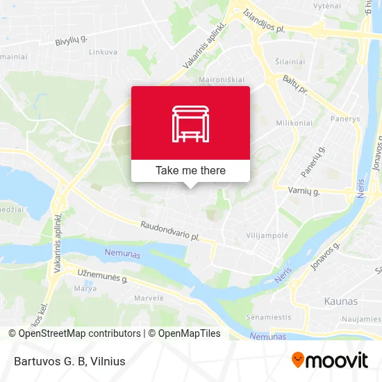 Bartuvos G. B map