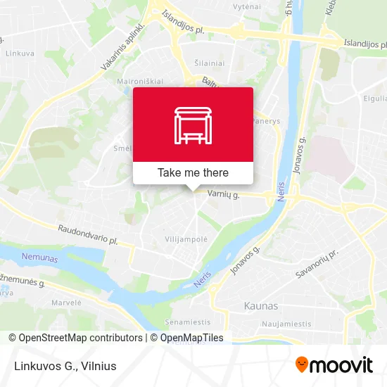 Linkuvos G. map