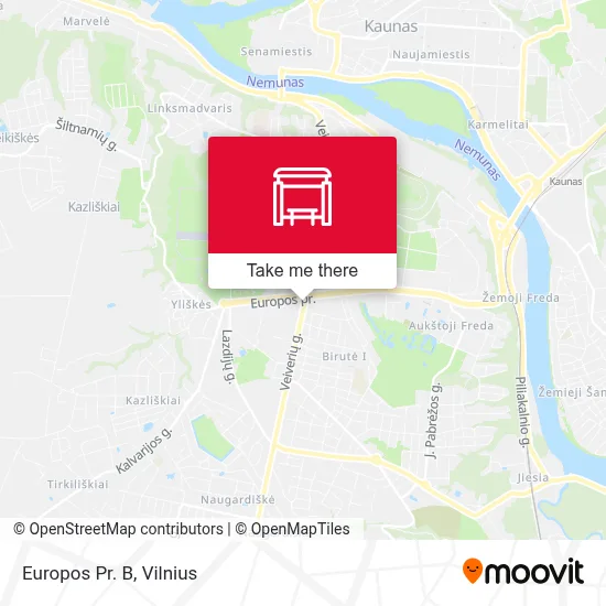Europos Pr. B map