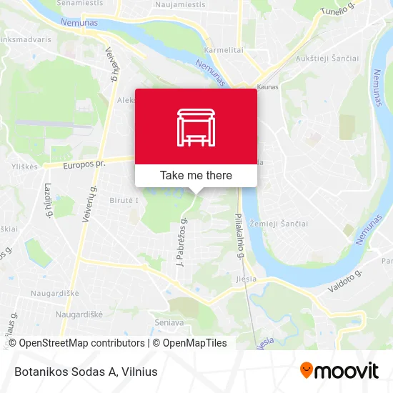 Botanikos Sodas A map