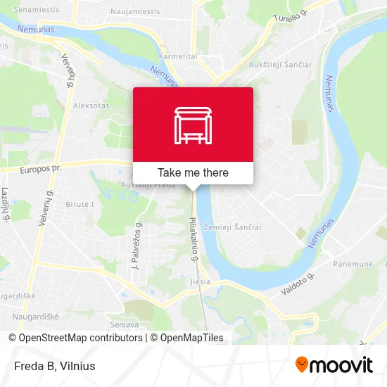 Freda B map