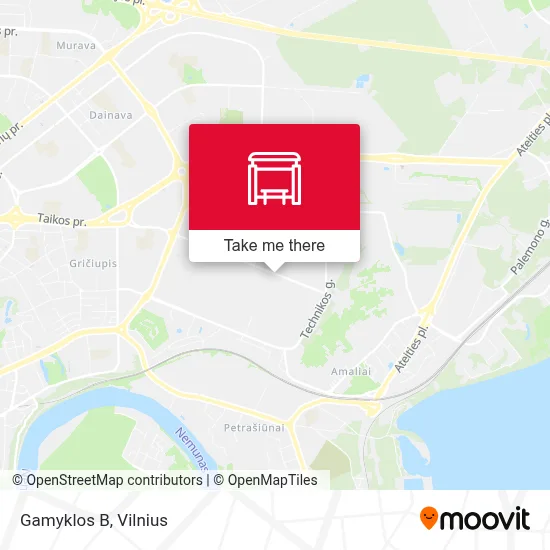 Gamyklos B map
