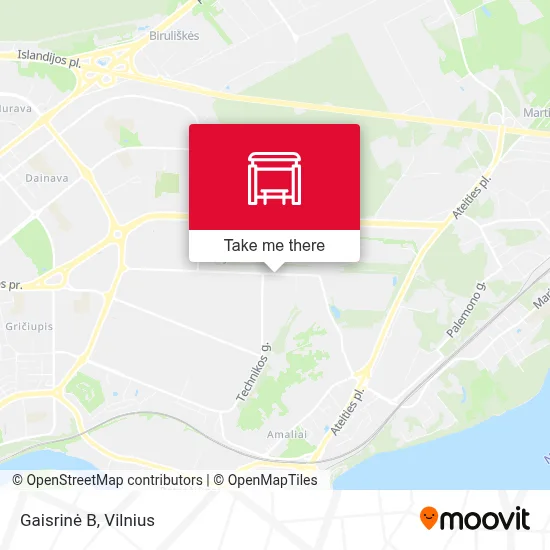 Gaisrinė B map