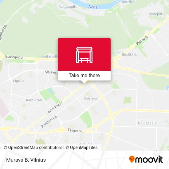 Murava B map