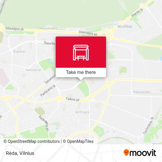Rėda map