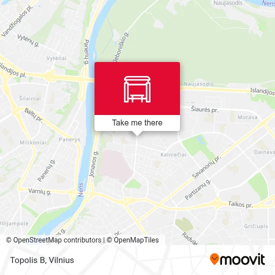 Topolis B map