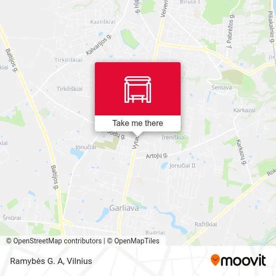 Ramybės G. A map