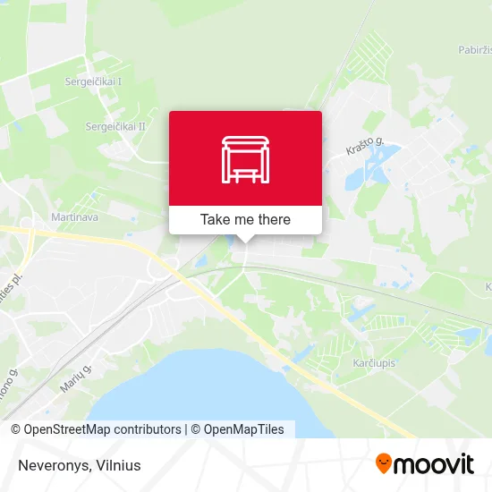 Neveronys map