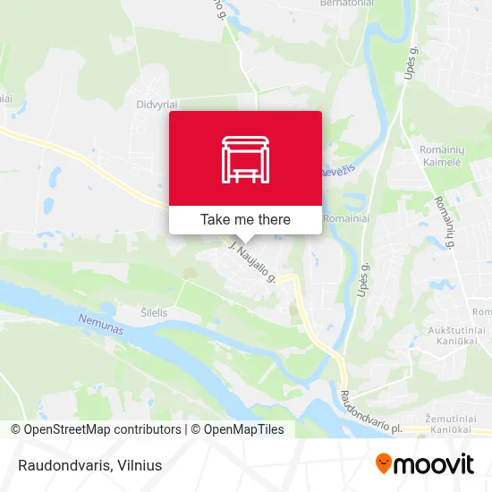 Raudondvaris map