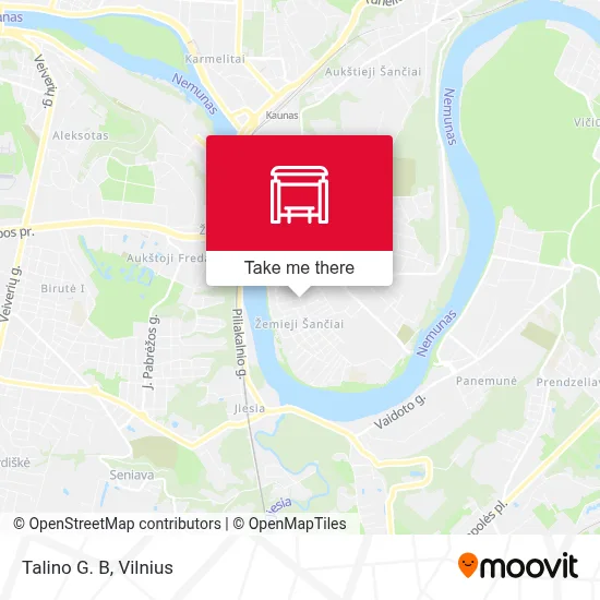 Talino G. B map