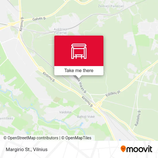 Карта Margirio St.