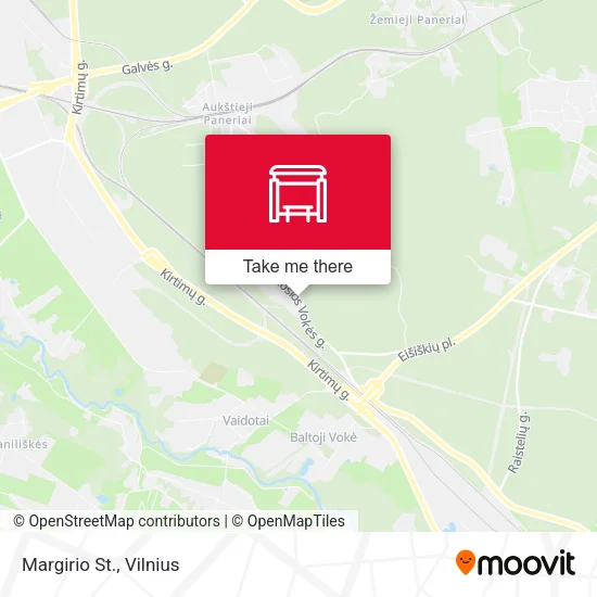 Карта Margirio St.