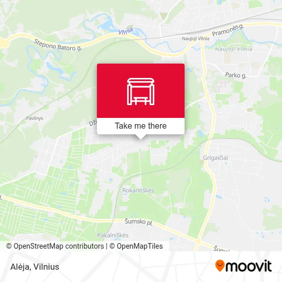 Alėja map