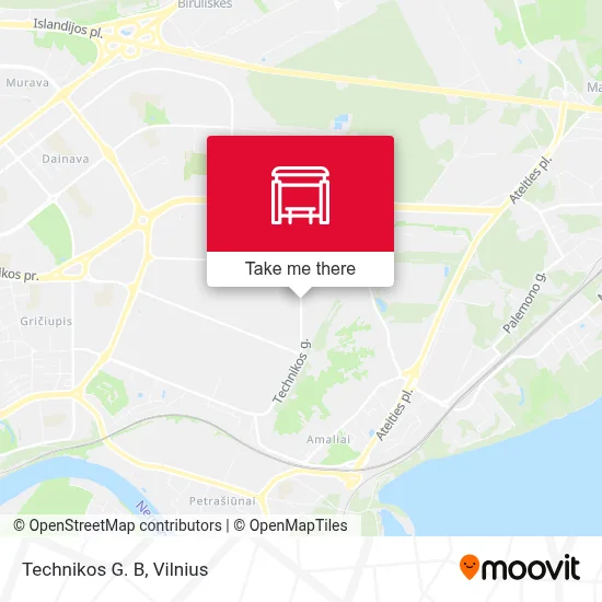 Technikos G. B map