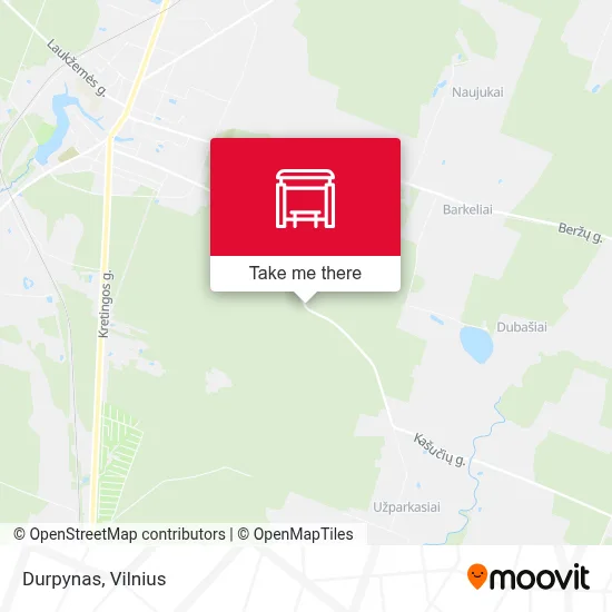 Durpynas map