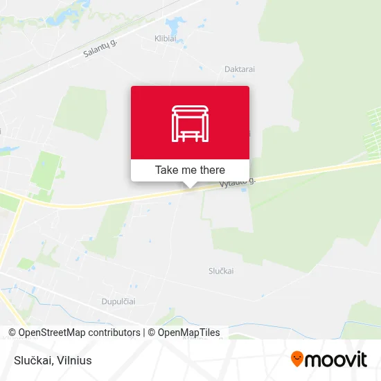 Slučkai map