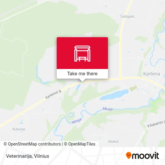 Veterinarija map