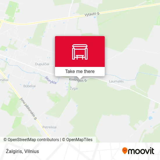 Žalgiris map