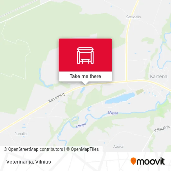 Veterinarija map