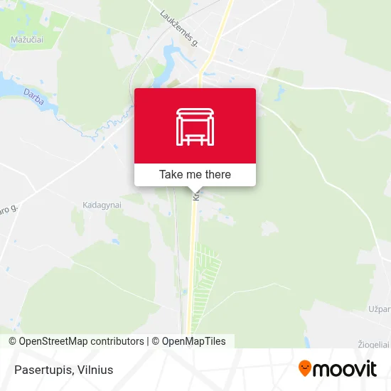 Pasertupis map