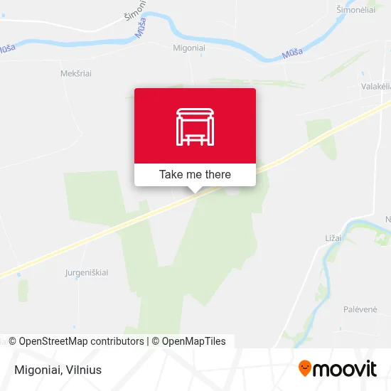 Migoniai map