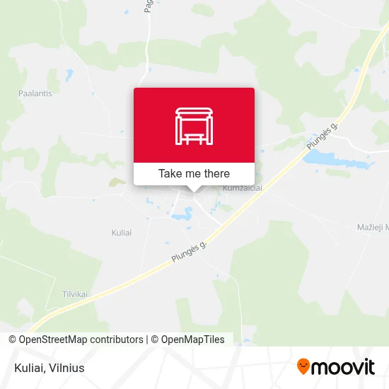 Kuliai map