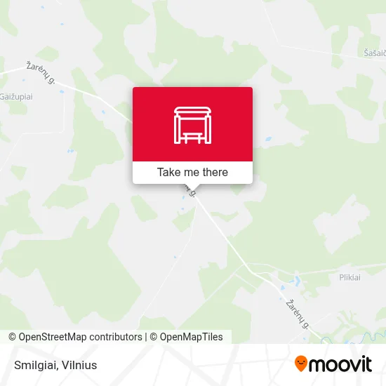 Smilgiai map