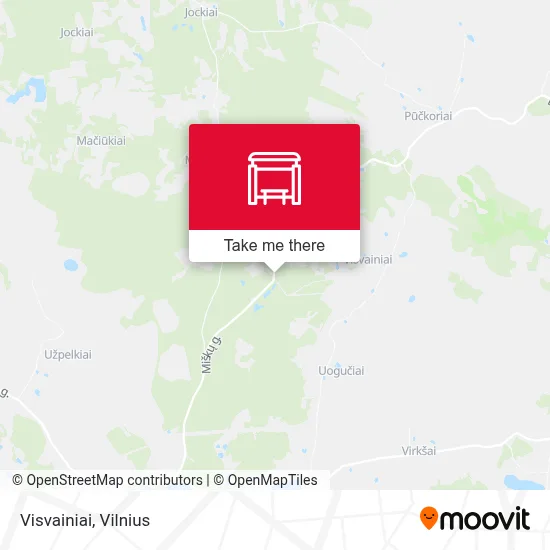 Visvainiai map