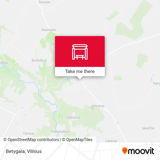Betygala map